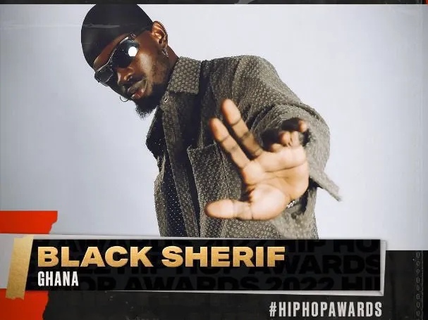 Black Sherif won the Best International Flow