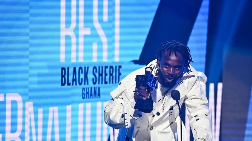 Black Sherif won the Best International Flow at the 2023 BET Awards