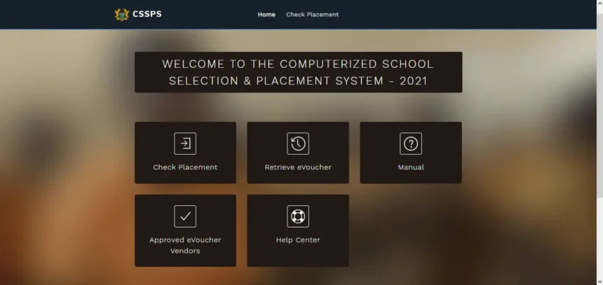 GES-School-Placement-Portal
