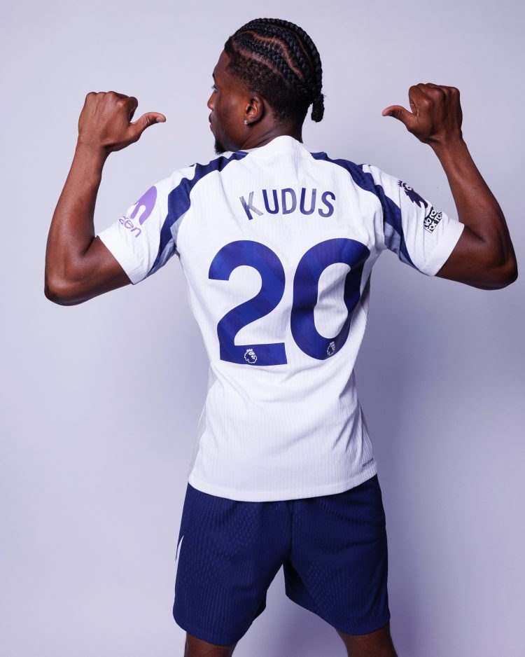 Mohammed Kudus' New 6-year Contract with Tottenham Hotspurs Sealed in £55m Transfer Deal