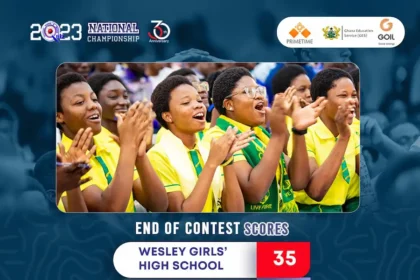 Wesley Girls Triumphs in NSMQ 2023 Quarter-final Battle Over Bishop Herman